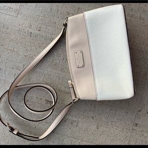 White and Pink Kate Spade Bag